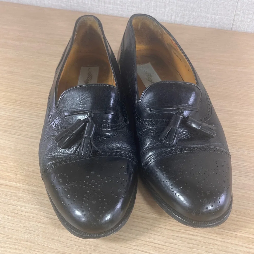 Mezlan black leather